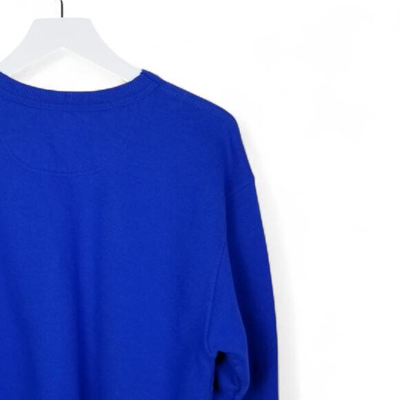 CHAMPION AUTHENTIC 50/50 Pullover Cobalt Blue Sweatshirt - Medium - Picture 5 of 8